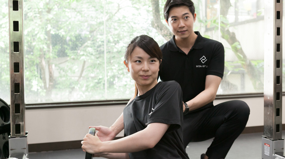 ボディシェイプコーストレーニングの様子