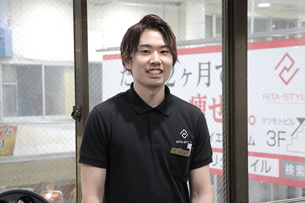 リタスタイル熊本上通店赤塚店長