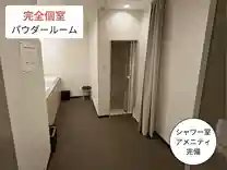 パーソナルジム リタスタイル長崎浜町店　完全個室のパウダールームの写真