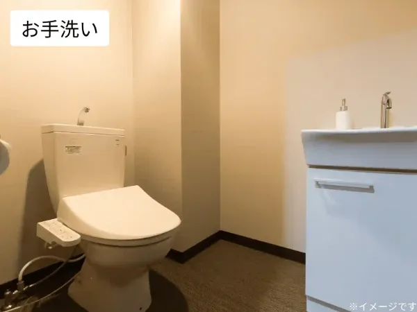 パーソナルジム リタスタイル長崎浜町店 お手洗いの写真