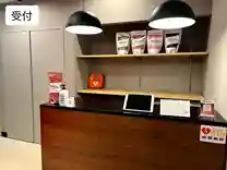 パーソナルジム リタスタイル岡山駅前店　受付の写真