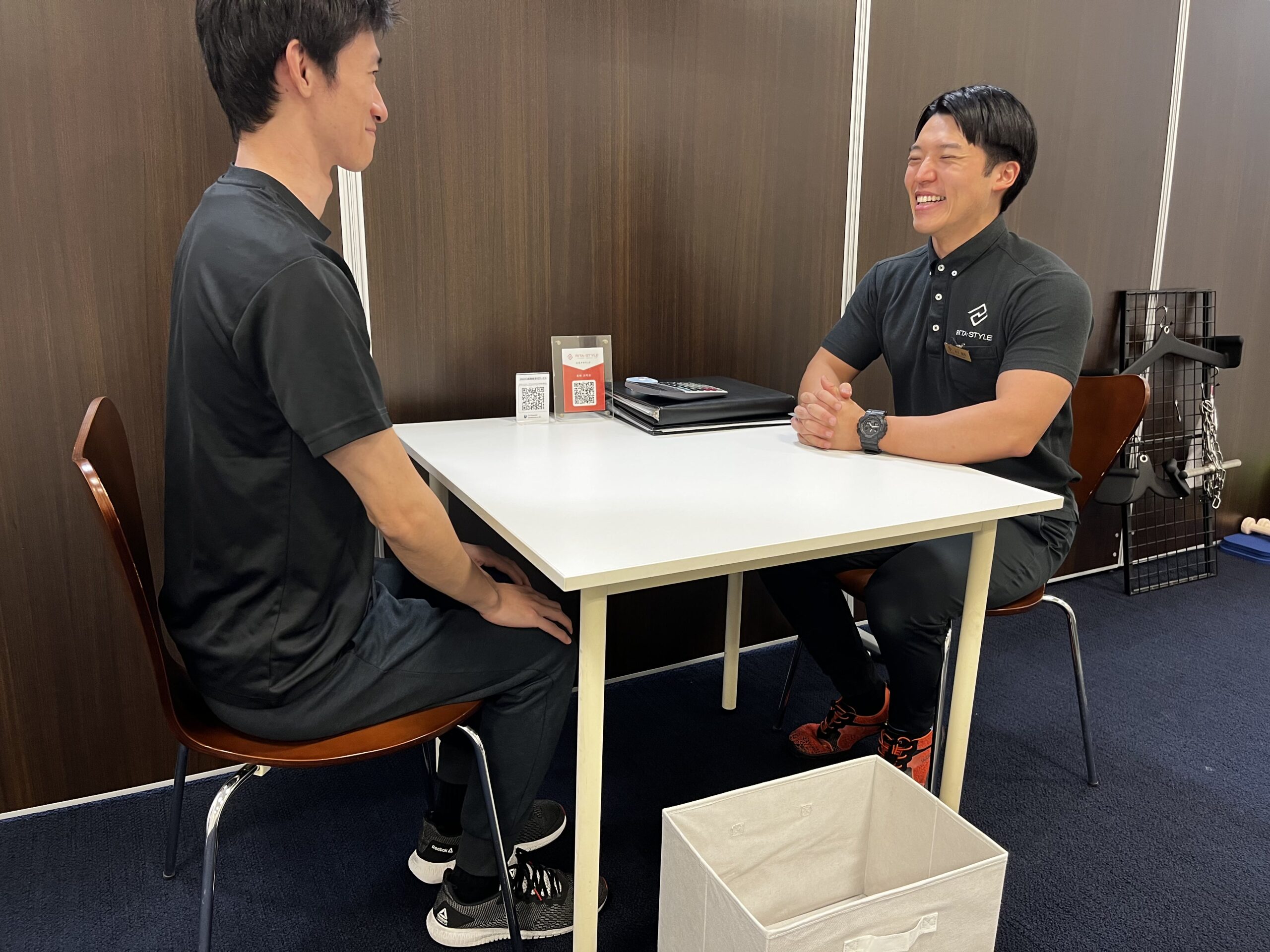 パーソナルジムの無料カウンセリング風景