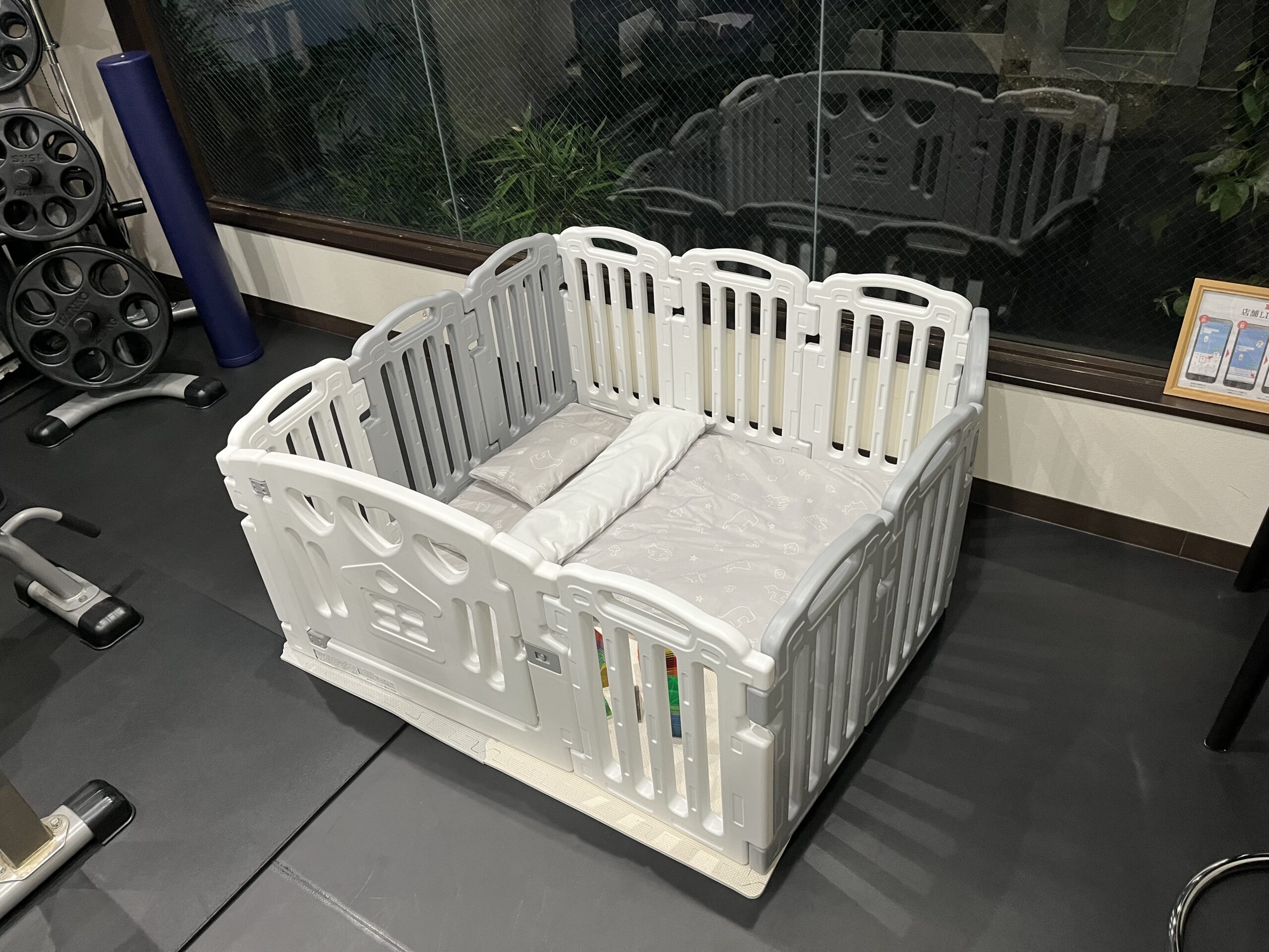 キッズスペース完備で子連れでも安心